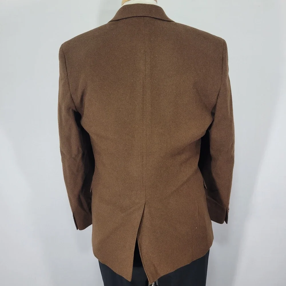 Michael Kors Men's Flannel‎ Sport Coat Blazer KIP Two Button Vicuna 38R NEW